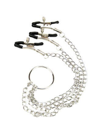 n9378 bound to please nipple and clit clamp