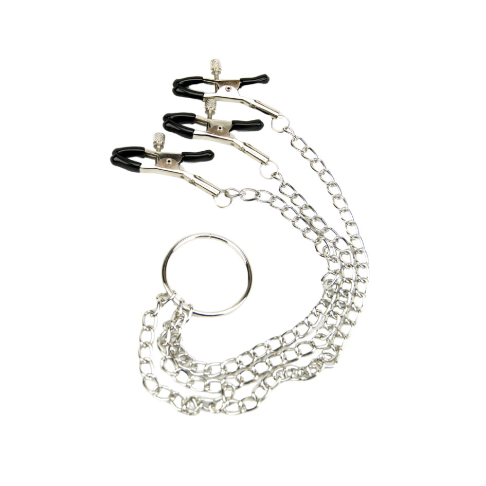 n9378 bound to please nipple and clit clamp