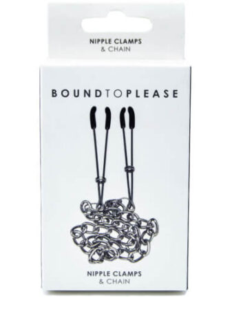 n9381 bound to please nipple clamps and chain 4