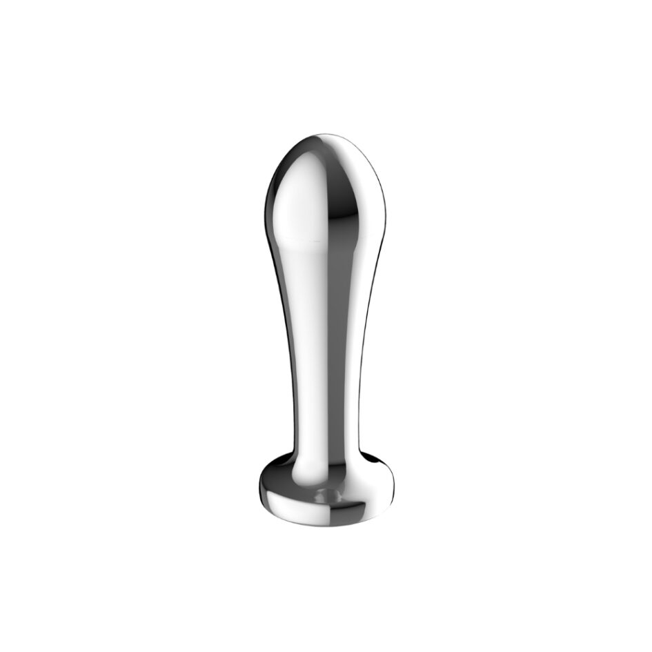 n12786 toosh remote controlled metal vibrating anal plug 2