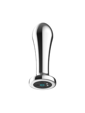 n12786 toosh remote controlled metal vibrating anal plug 3