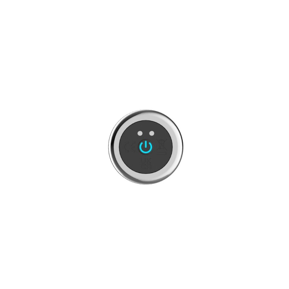 n12786 toosh remote controlled metal vibrating anal plug 5