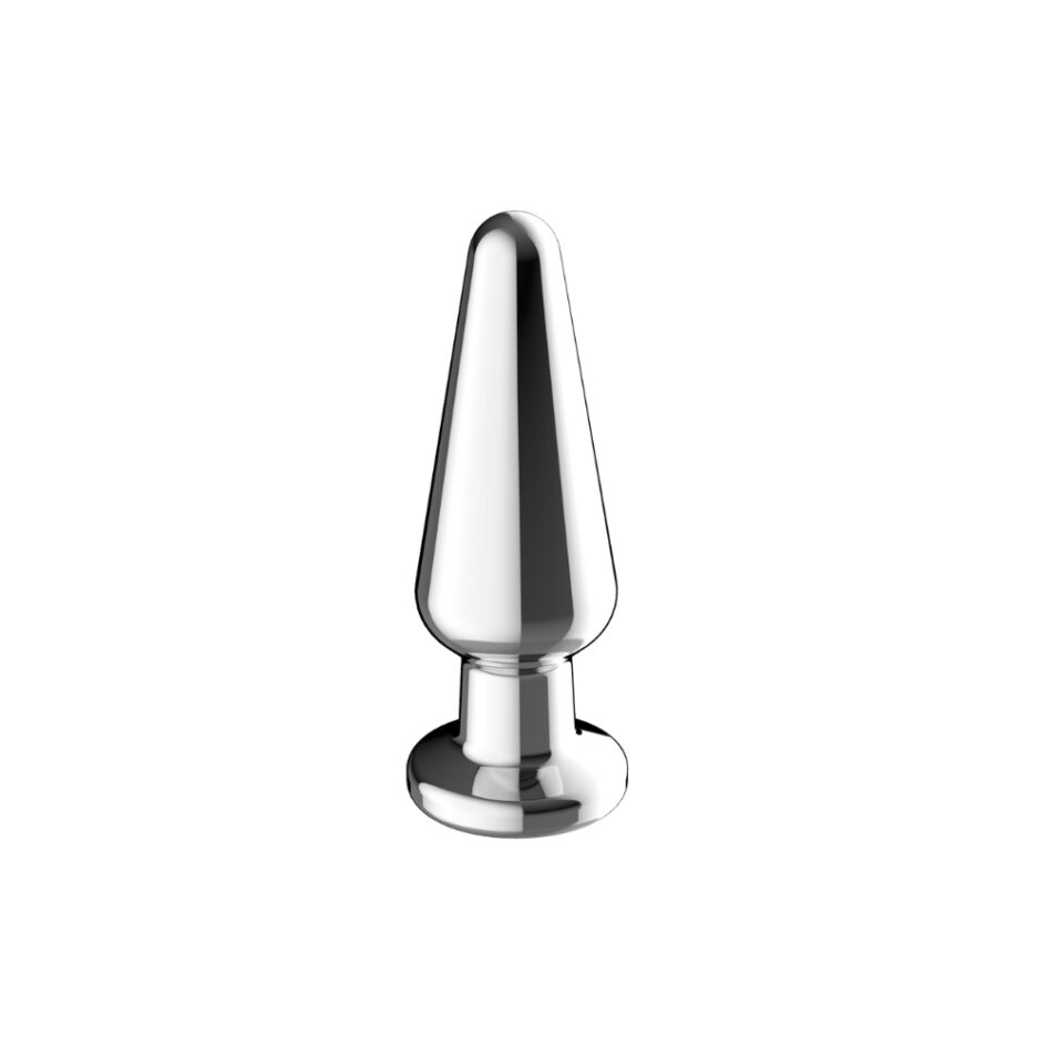 n12787 toosh remote controlled metal vibrating butt plug 2