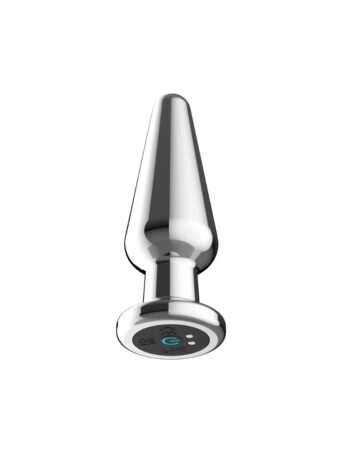 n12787 toosh remote controlled metal vibrating butt plug 3