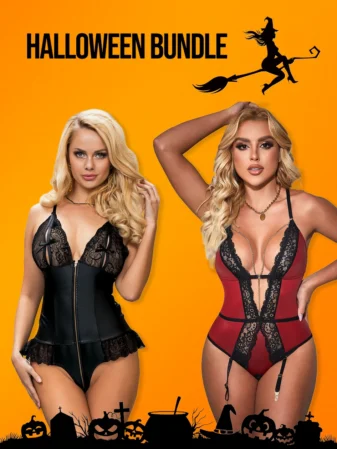 Dark Desire Halloween Lingerie Bundle