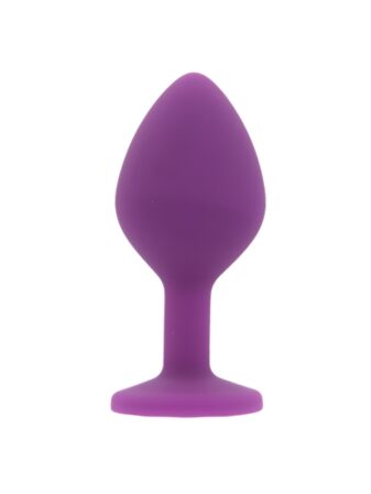 Toosh Purple Silicone Butt Plug Medium
