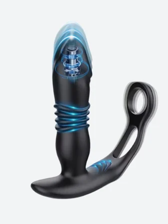 EL-AP41 TLUDA App-Controlled Prostate Massager with Thrusting & Support Ring