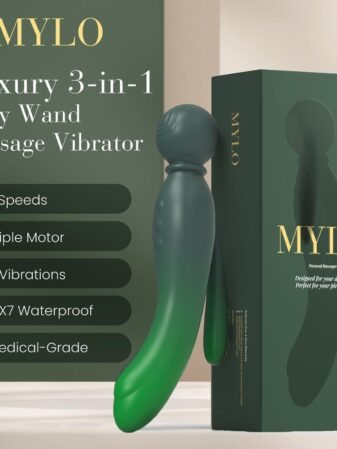 MYLO 3-in-1 Body Wand Massager Earth